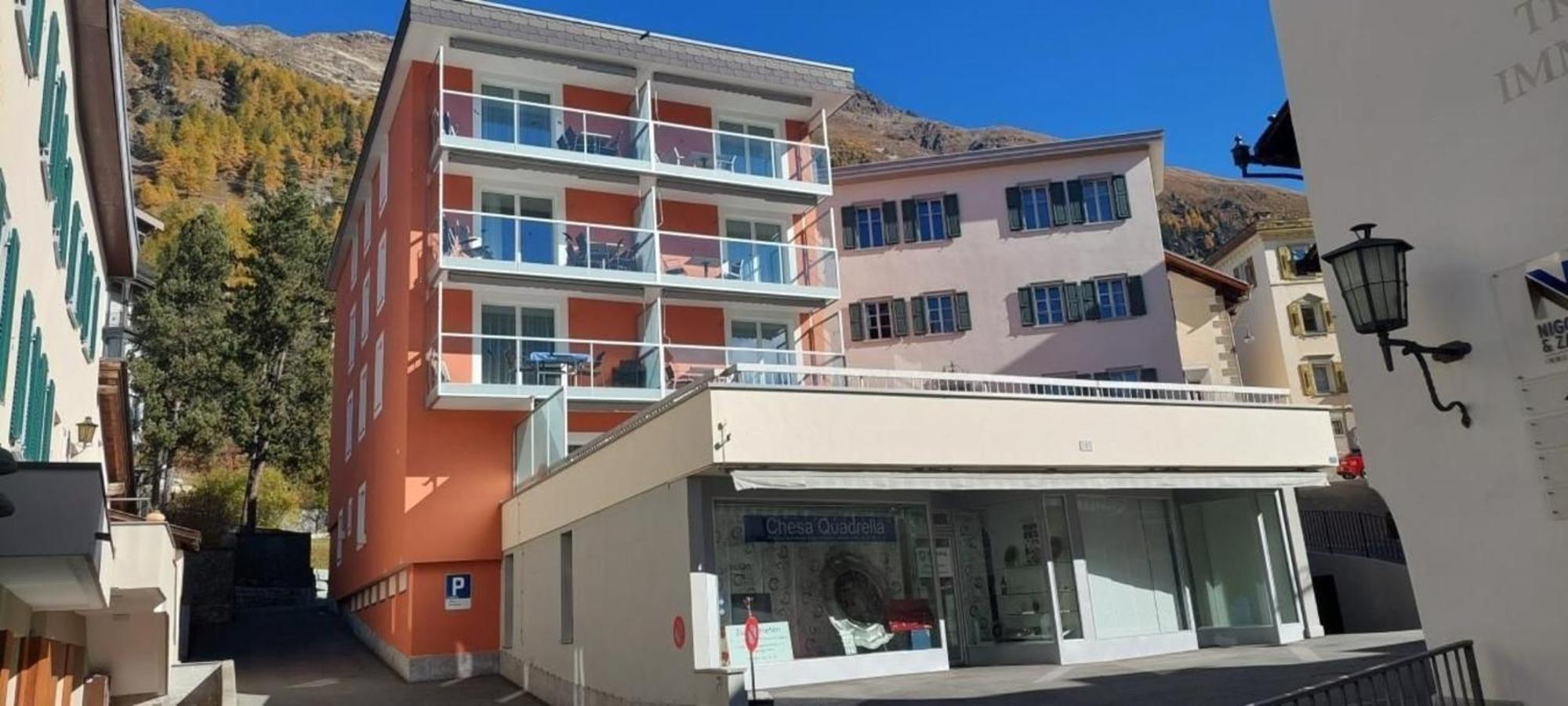 Chesa Quadrella Apartman Pontresina Kültér fotó