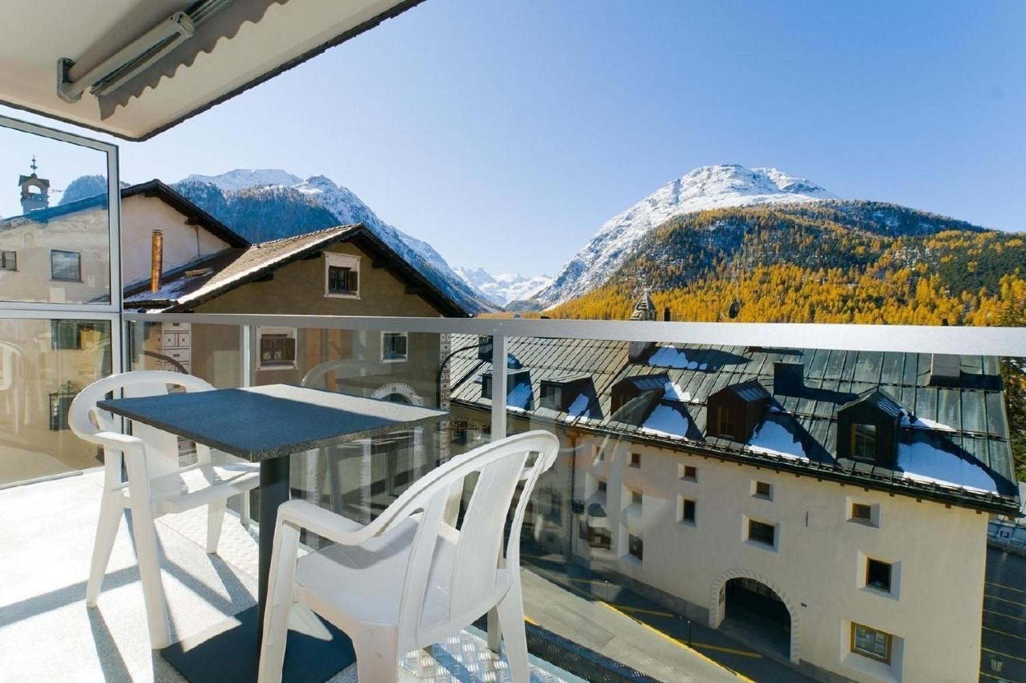 Chesa Quadrella Apartman Pontresina Kültér fotó